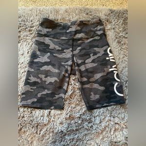 Calvin Klein Camo Biker Shorts- Size M